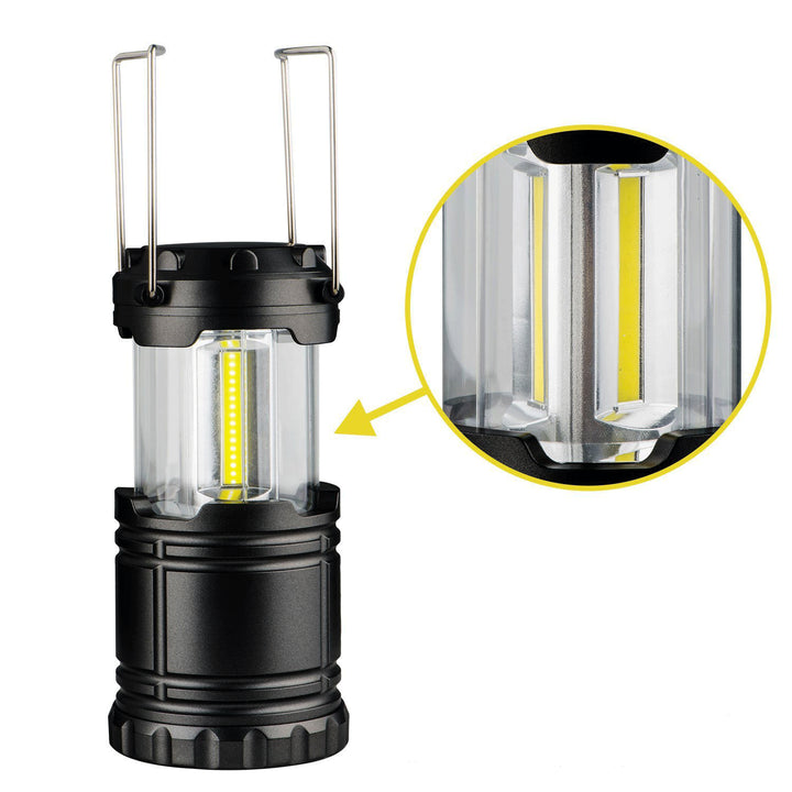 ExpandiLight: Portable Telescopic COB Camping Lantern