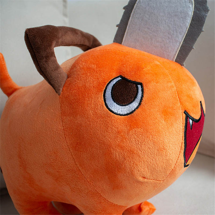 orange dog plush