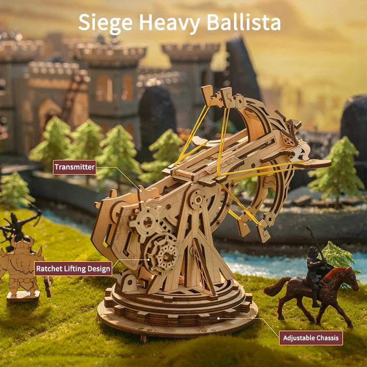 Siege and Destroy Wooden Ballista Kit