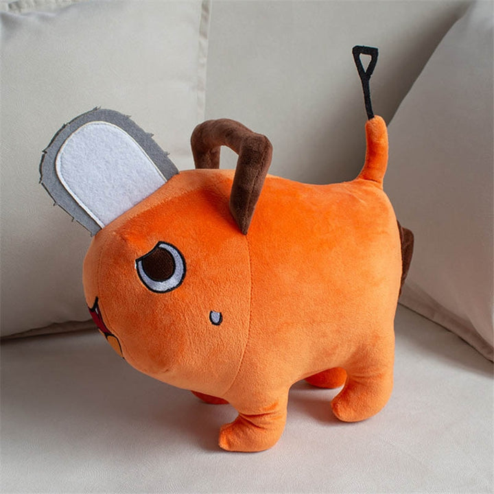 orange dog plush