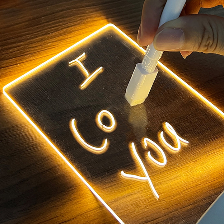 "LED Message Board Night Light"