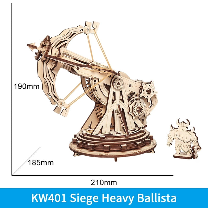 Siege and Destroy Wooden Ballista Kit