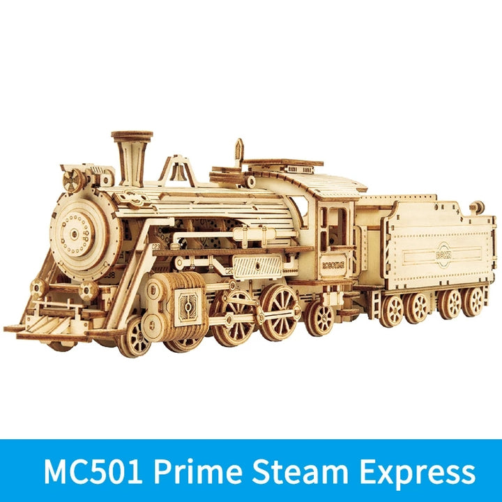 Robotime ROKR Train Model 3D Wooden Puzzle