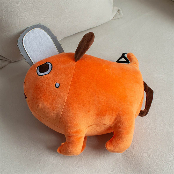 orange dog plush